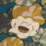2310603 - Moutarde/gris fond ocean